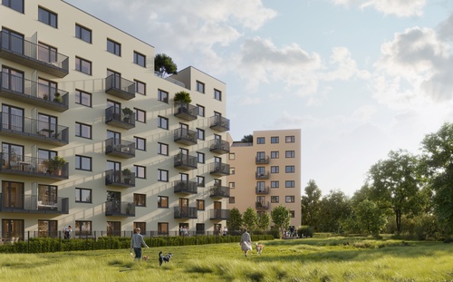 Powstaje nowy projekt mieszkaniowy na Podolanach - Jasielska 8C